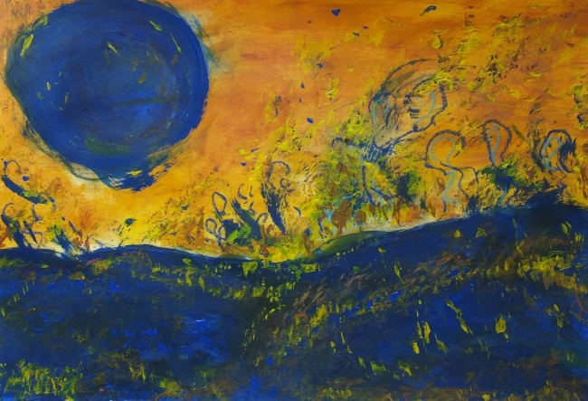 Bleu comme une orange