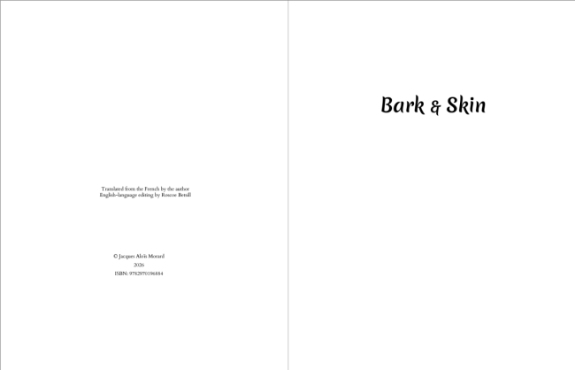 Bark &amp; Skin - the book