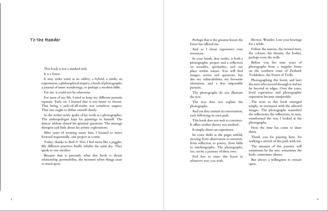 Bark &amp; Skin - the book
